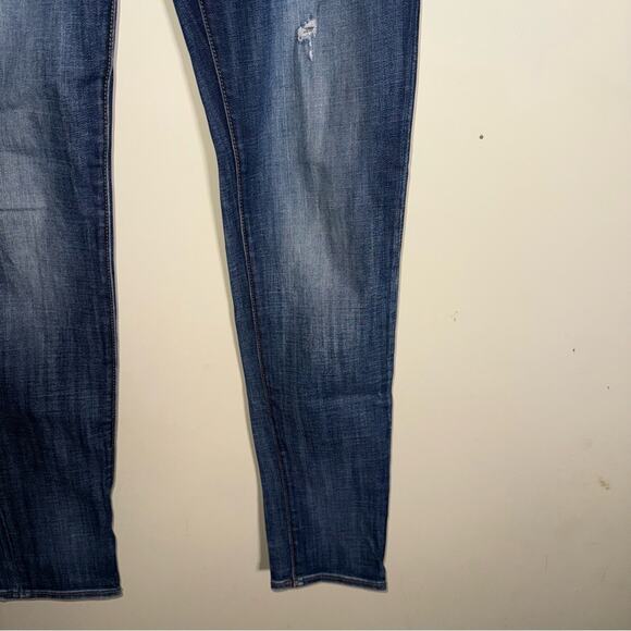 DRIFTWOOD classic wash distressed skinny jeans 28 - Picture 5 of 6